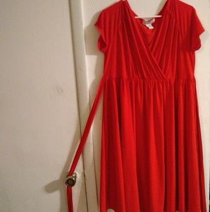 Maternity plus size dress